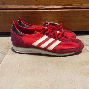 Adidas ScarletRedSL72 RetroTrainersMen5.5/Women7.5
